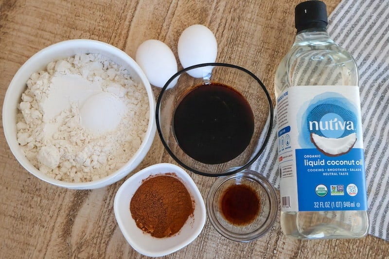Gingerbread waffle ingredients