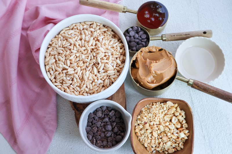 puffed rice cakes ingredients
