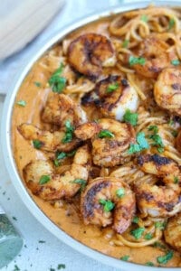 Cajun Creamy Shrimp Pasta - Golden Grace Kitchen